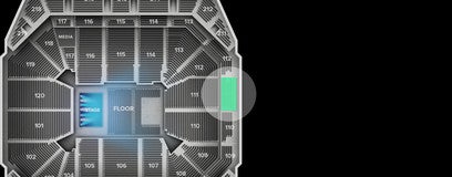 Seat view from Lower