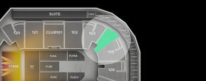 Seat view from Arena