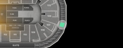 Seat view from Loge