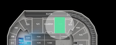 Seat view from
