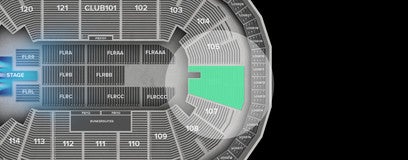 Seat view from