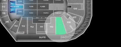 Seat view from