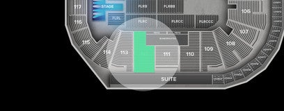 Seat view from
