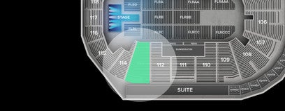 Seat view from