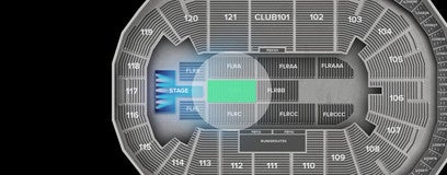 Seat view from