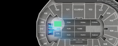 Seat view from