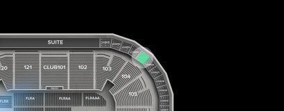Seat view from Loge