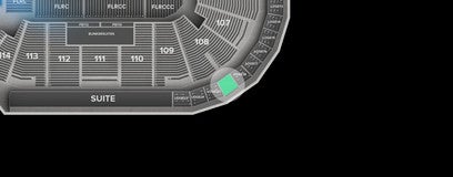 Seat view from Loge