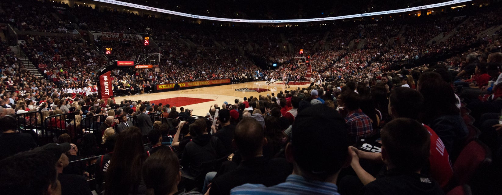 Seat view from Lower Center