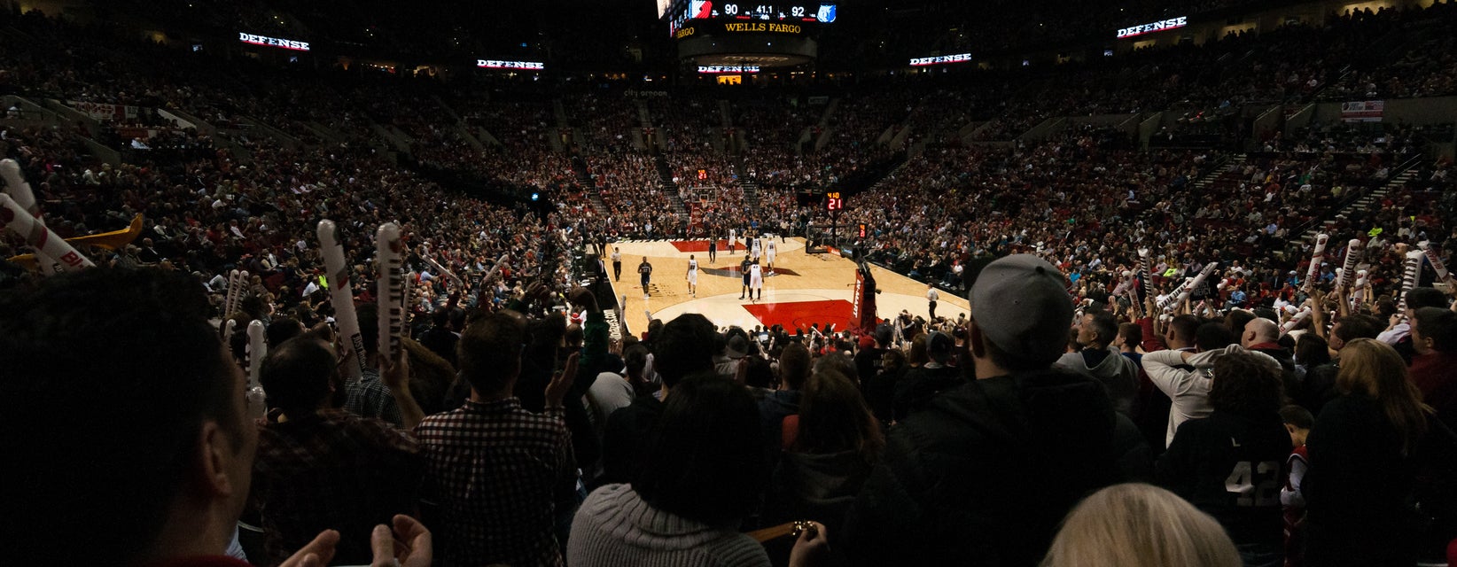 Seat view from Lower Baseline