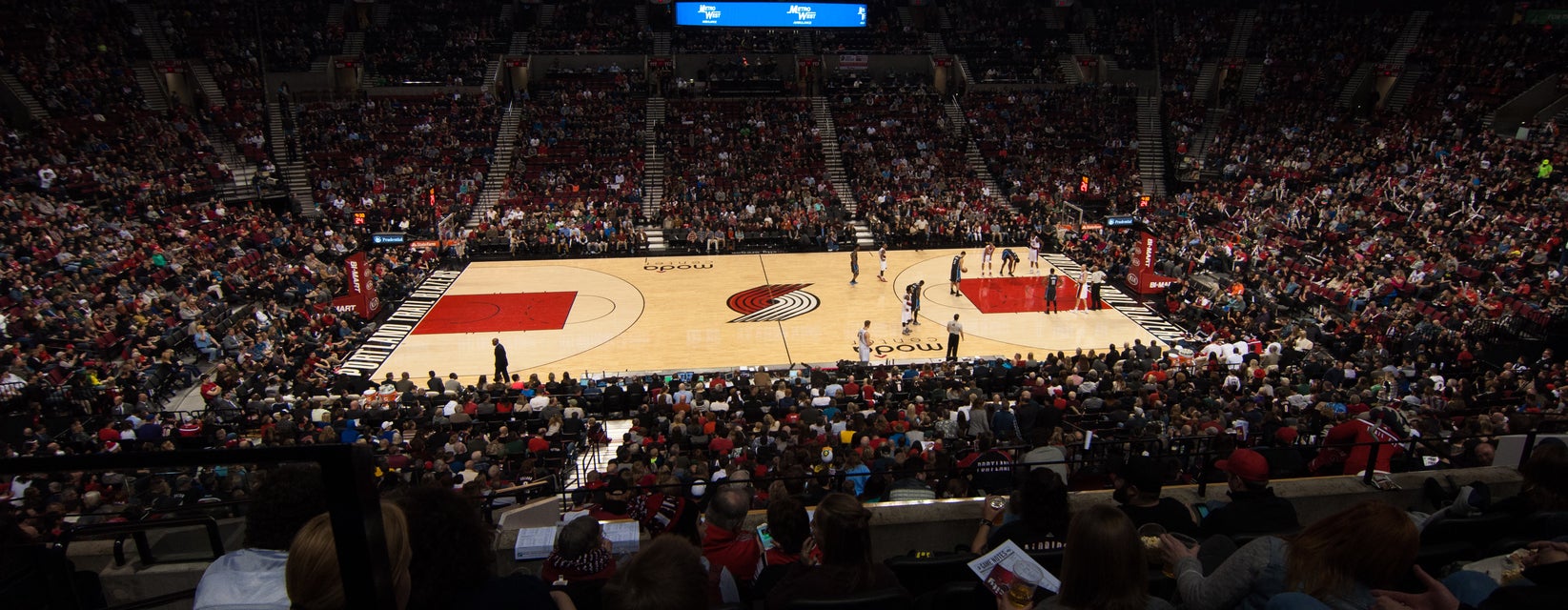 Seat view from Sideline Club