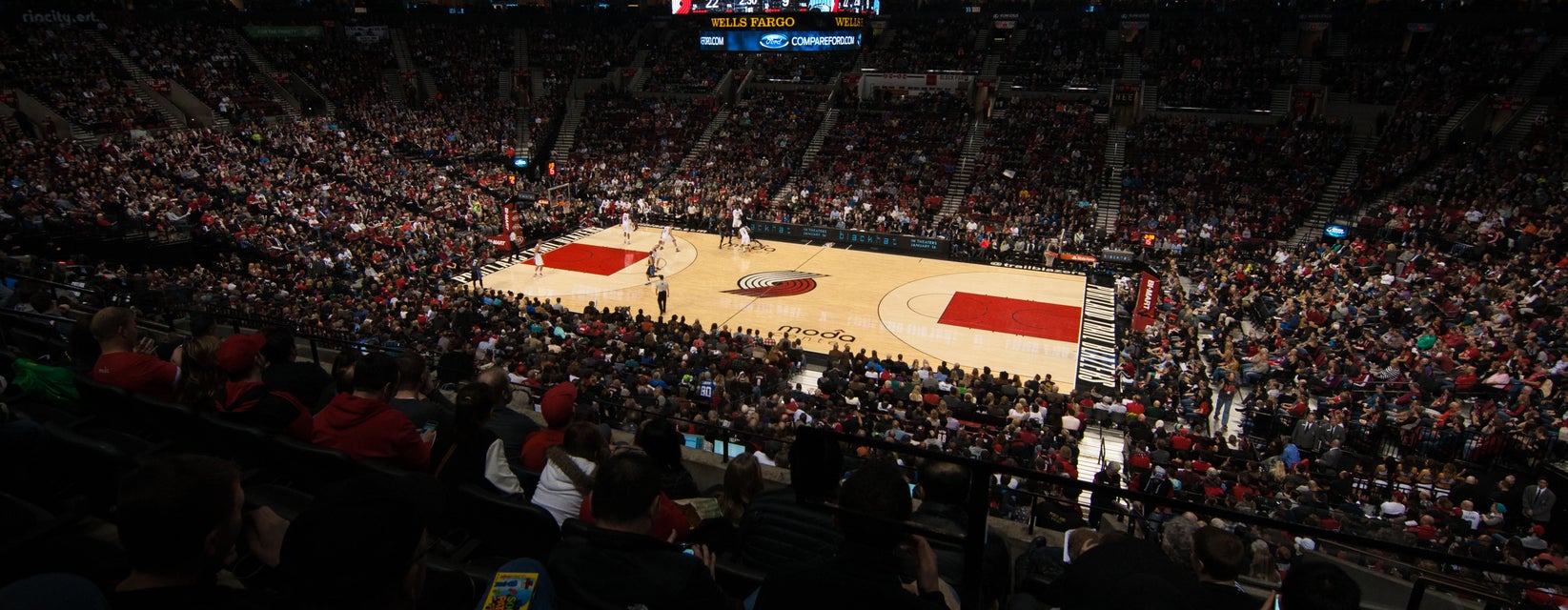 Seat view from Sideline Club
