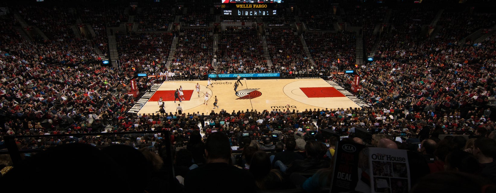 Seat view from Sideline Club