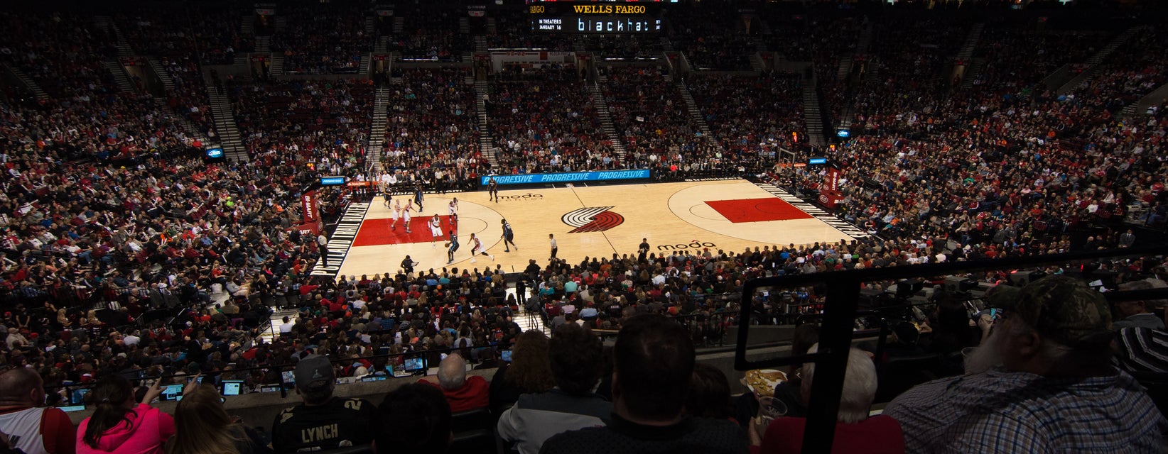Seat view from Sideline Club