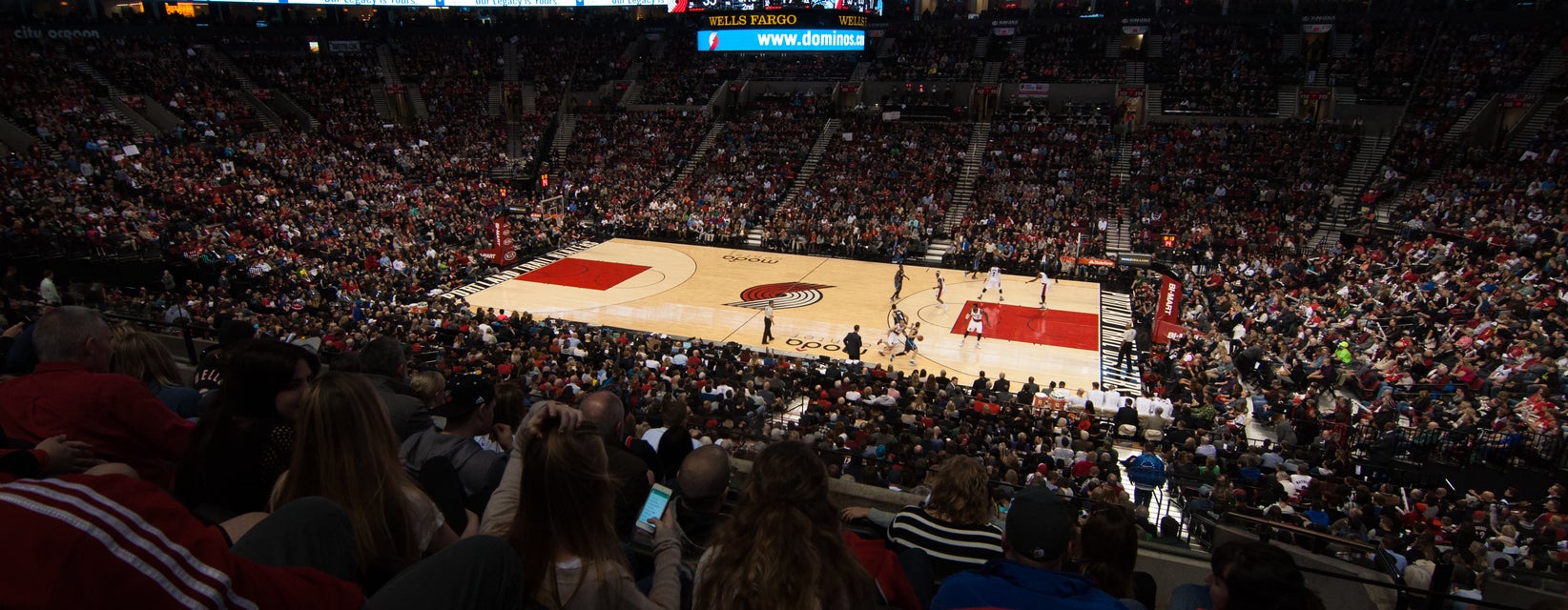 Seat view from Sideline Club