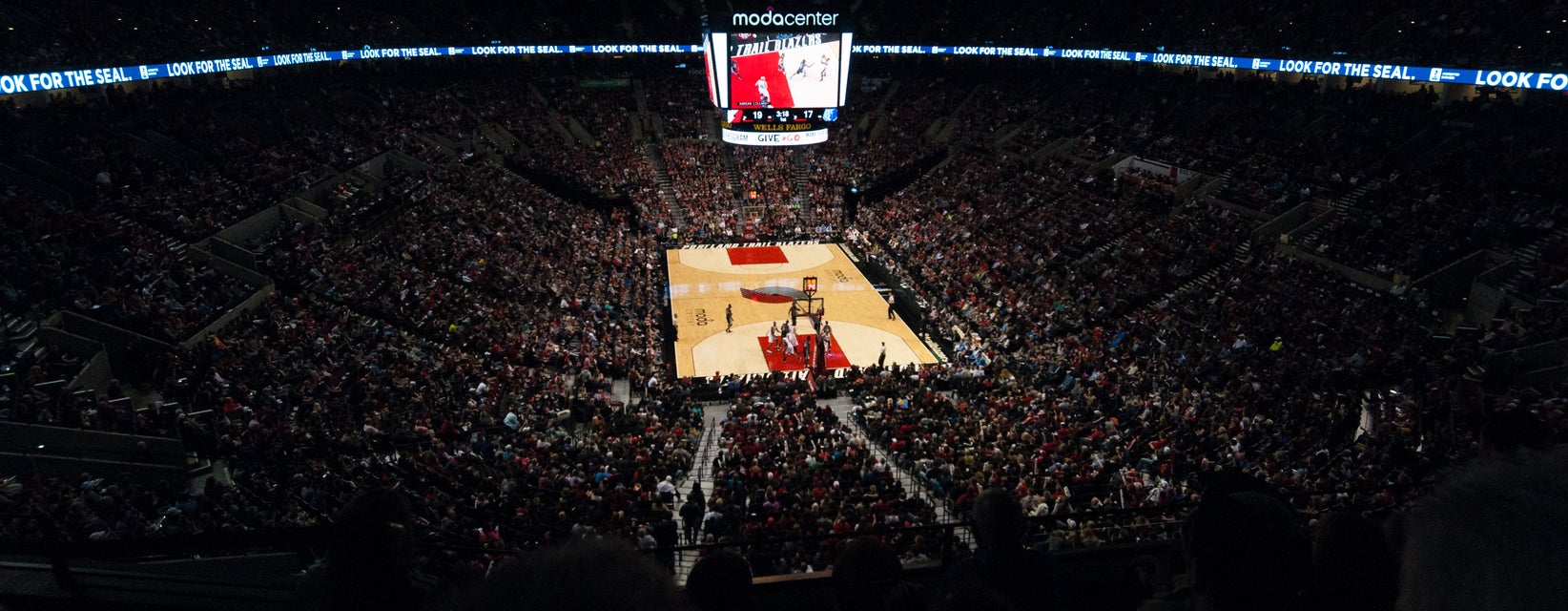 Seat view from Upper Baseline