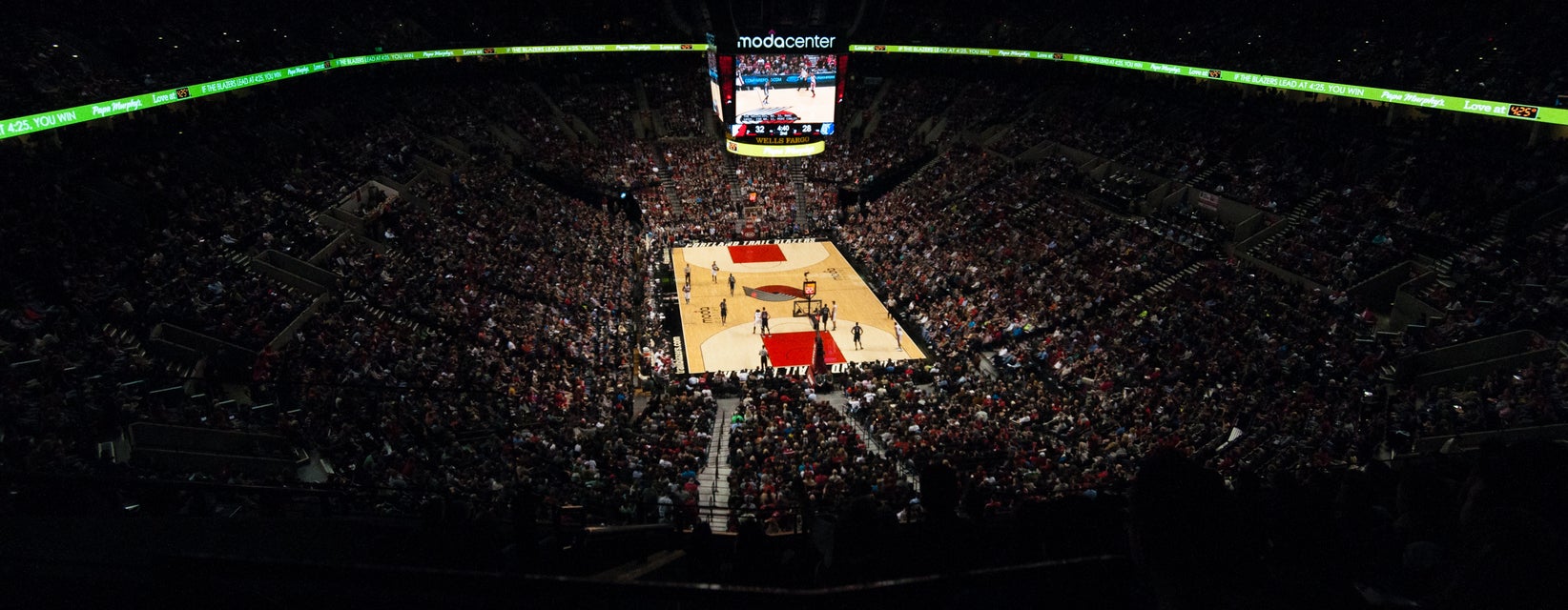 Seat view from Upper Baseline