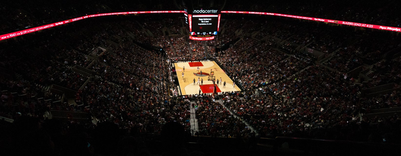 Seat view from Upper Baseline