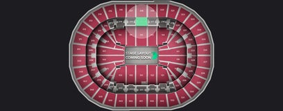 Seat view from Middle