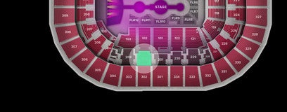Seat view from Middle