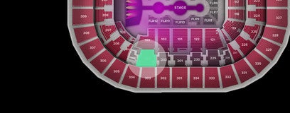 Seat view from Middle
