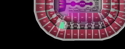 Seat view from Middle