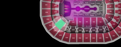 Seat view from Middle