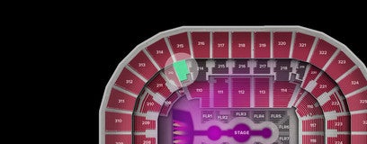 Seat view from Middle