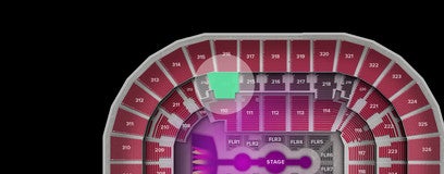 Seat view from Middle