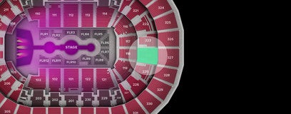 Seat view from Middle