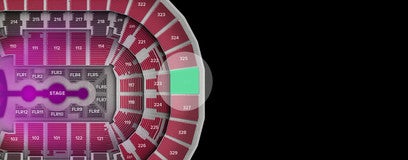 Seat view from Upper