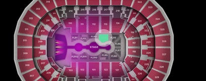 Seat view from FLR4