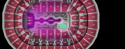Seat view from FLR8