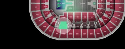 Seat view from Middle