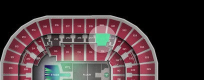 Seat view from Middle