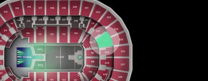 Seat view from Middle