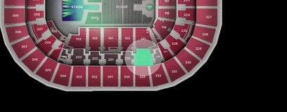 Seat view from Middle