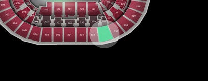Seat view from Upper