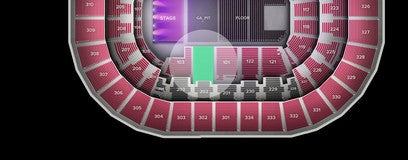 Seat view from Lower