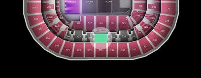 Seat view from Middle