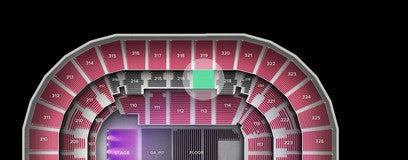 Seat view from Middle