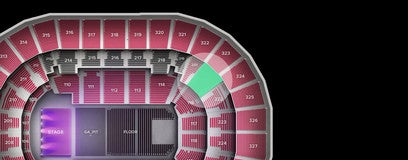 Seat view from Middle