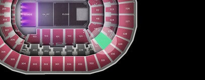 Seat view from Middle