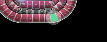 Seat view from Upper