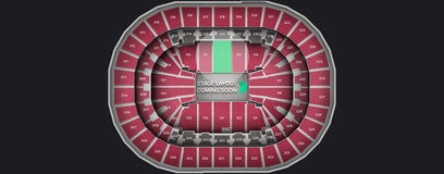 Seat view from Lower