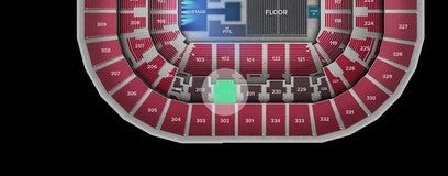 Seat view from Middle