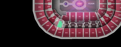 Seat view from Middle