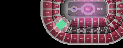 Seat view from Middle