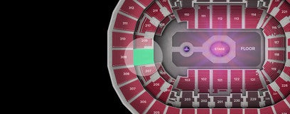 Seat view from Middle