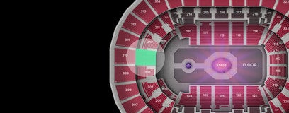 Seat view from Middle